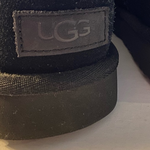 Black Short Ugg Boots - Picture 7 of 9